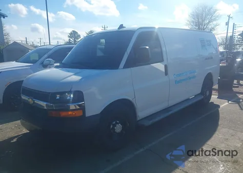 2019 Chevrolet Express 2500 Work Van from USA, damaged, VIN 1GCWGAFG5K1344758